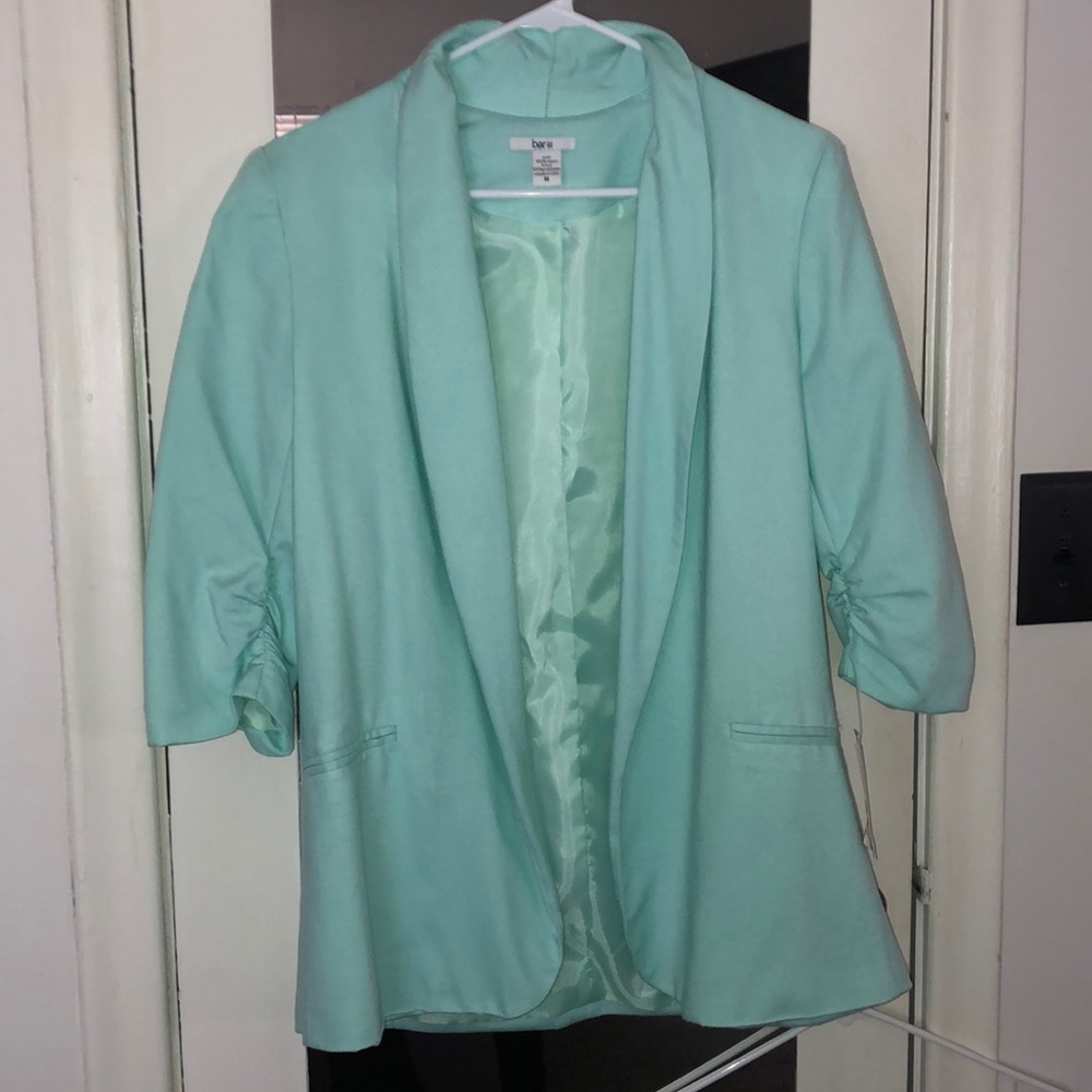 Turquoise blazer